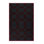 Machine Washable Checkered Brown Area Rug