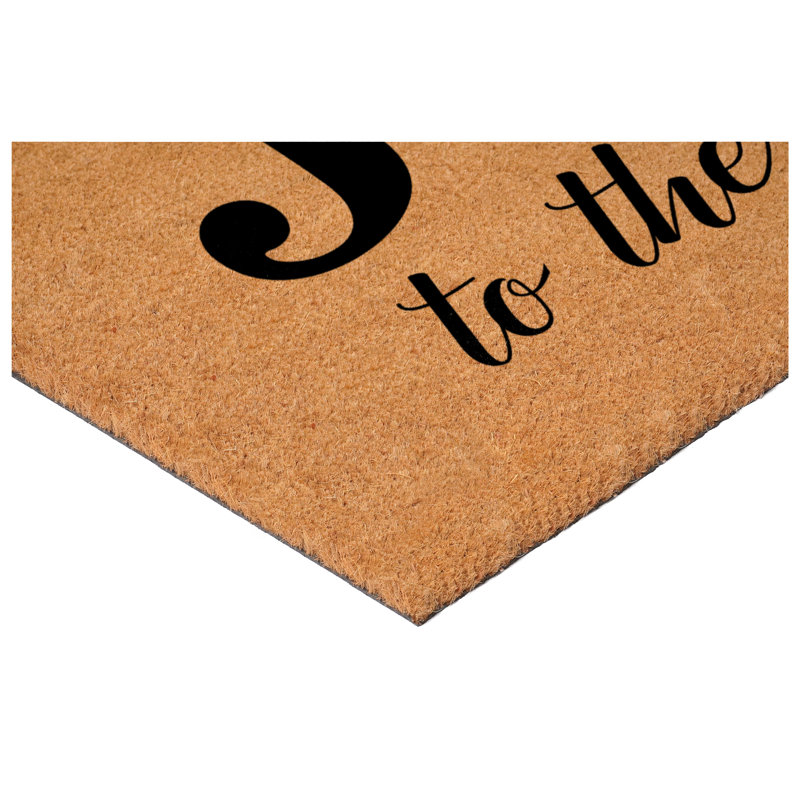 Joy to the world Doormat, 17" x 29"