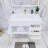 Glasgow 35.5'' Single Bathroom Vanity with Acrylic Top-34226467