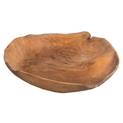 Massina Handmade Solid Wood Decorative Bowl