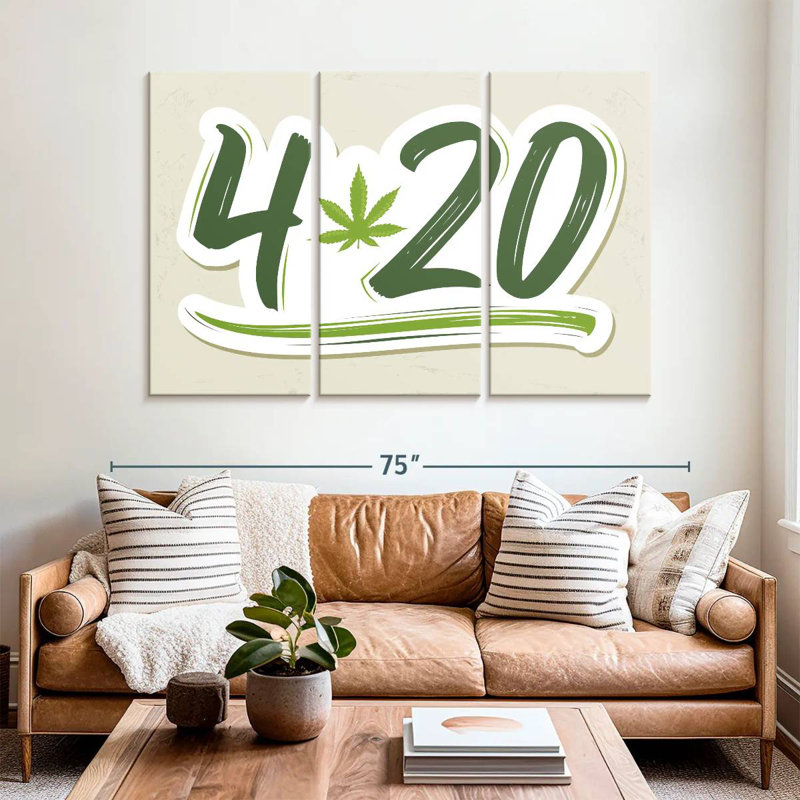 Tergel 420 Cannabis Sign, 32" H x 50" W
