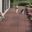 Carreaux de terrasse en polypropylène sans effort pour des espaces intérieurs et extérieurs élégants