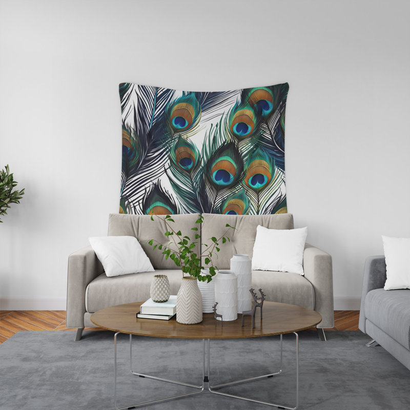 Tapisserie murale, H 80 po x l 68 po x P 0,8 po