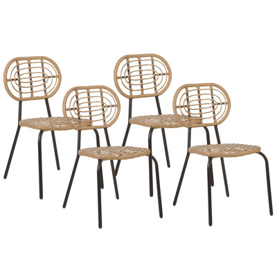 Stackable Outdoor Patio Dining Side Chair