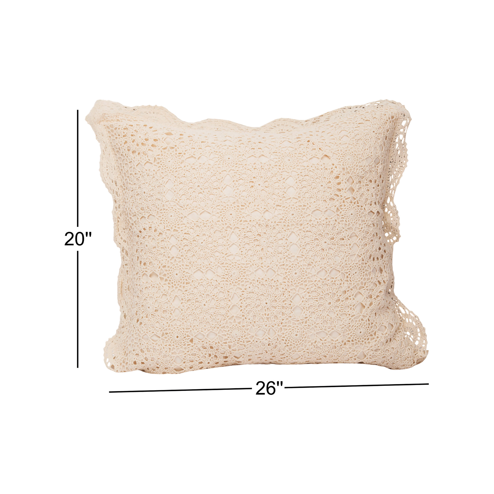 Bendigo 100% Cotton - Set of 2, Ivory