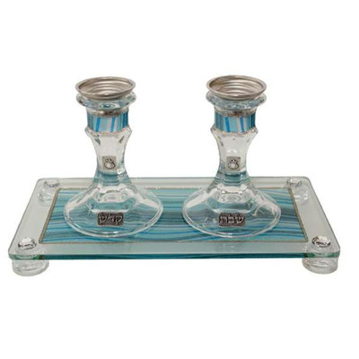 Glass Candlestick