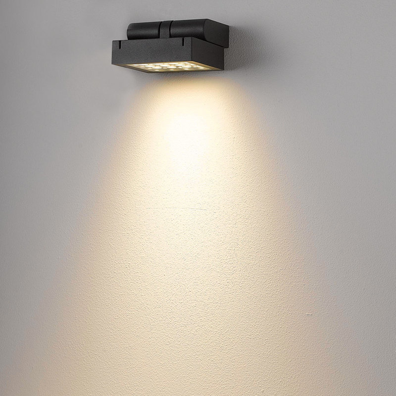 Bravo LED Wall Light, Black