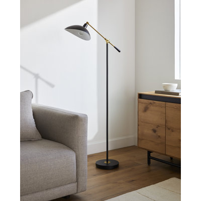 Devens 58'' Matte Task Floor Lamp