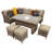 Edwina 9 Seater Dining Set with Cushions