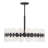  Boca 6-Light Chandelier in Matte Black-1064558182-1064558183