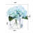 Artificial Hydrangea in Cube Glass Vase-59393983