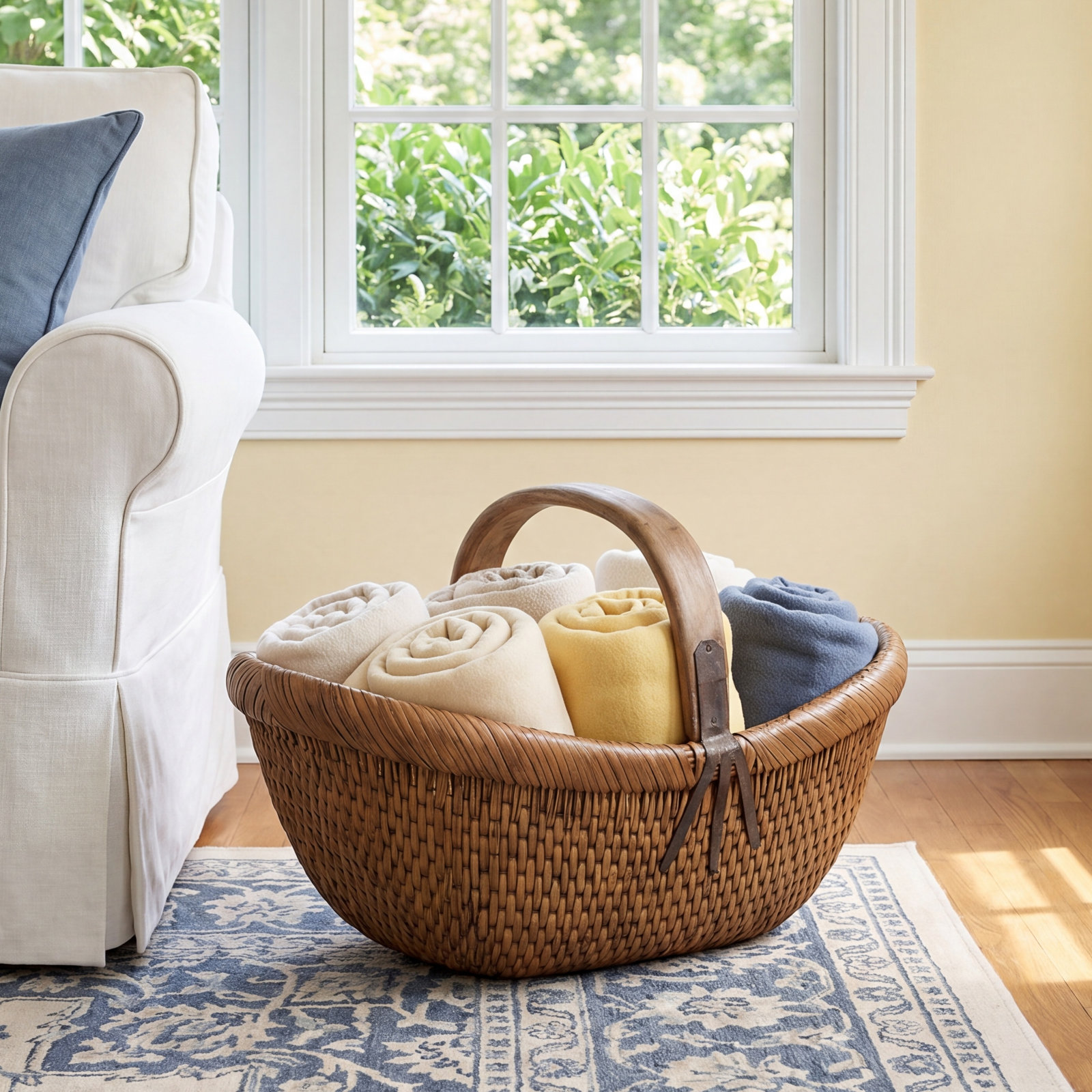 Wicker Decorative Basket