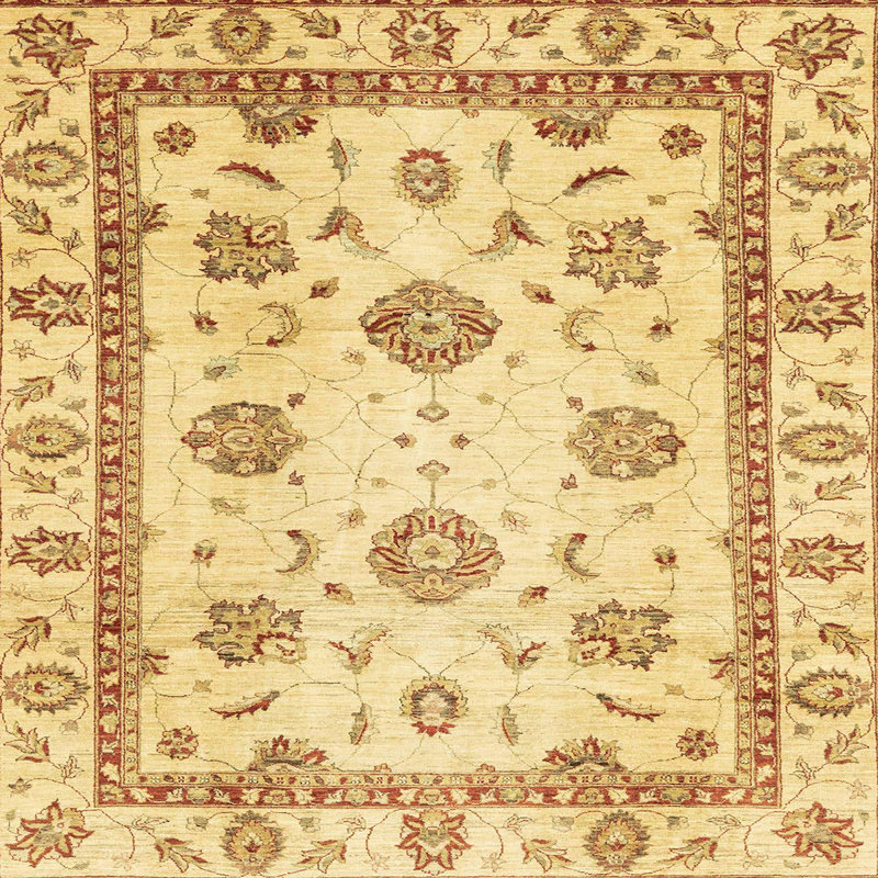 Abubacar Abstract Indoor Rug, Square 7'