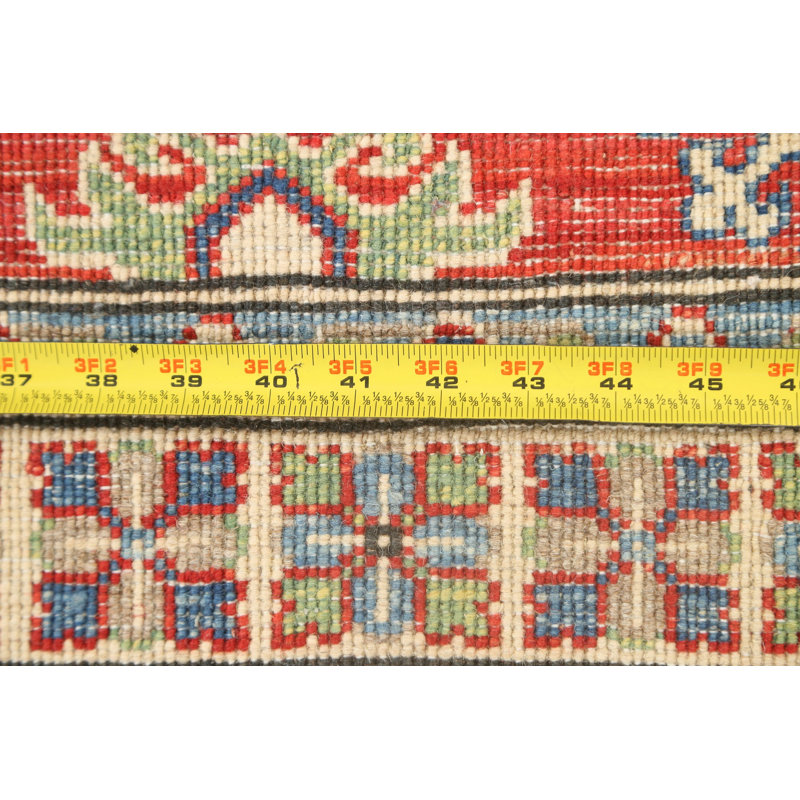 One-of-a-Kind 3'2" X 5' New Age Wool Area Rug in