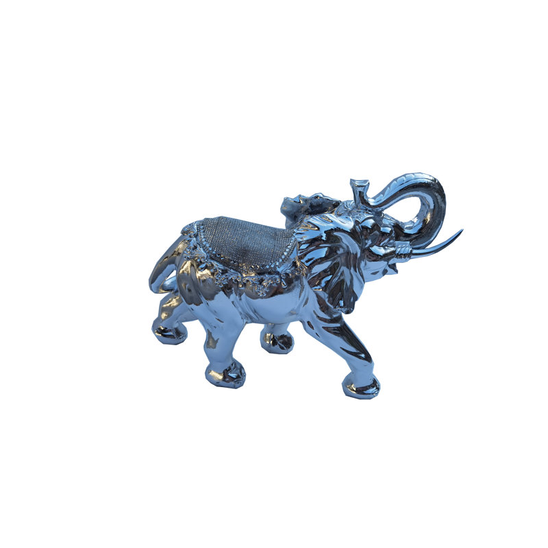 Figurine éléphant, Chrome