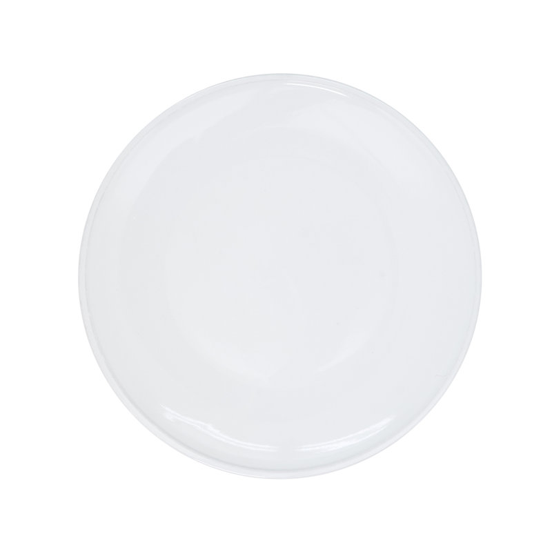 Assiettes plates classiques en grès (lot de 2) - Vaisselle minimaliste en céramique avec une finition lisse et brillante et un bord légèrement surélevé, idéale pour les repas de tous les jours, les tables modernes, les soupers et les réceptions.