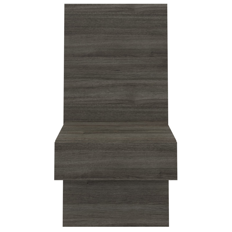  Panneaux d'extension de table de chevet flottants (ensemble de 2), Chêne gris