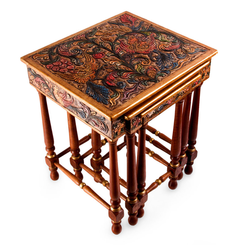 Kaiya Solid Wood Nesting Tables