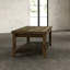 Columbia 48 inch Coffee Table, No Assembly Required, Barnwood Finish
