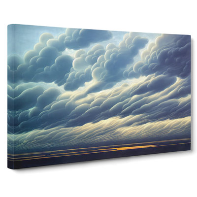 Shining Clouds - Wrapped Canvas