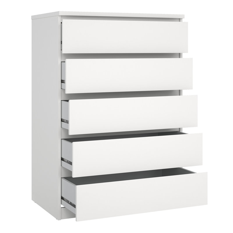 Razhane 77cm W 5 - Drawer Chest of Drawers