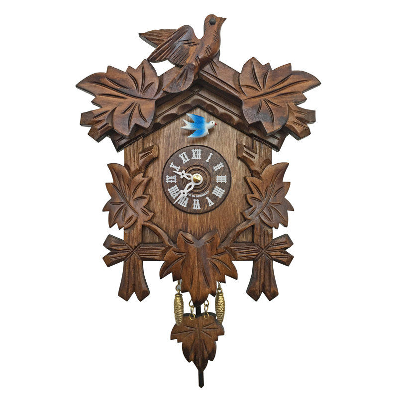 Horloge murale sculptée