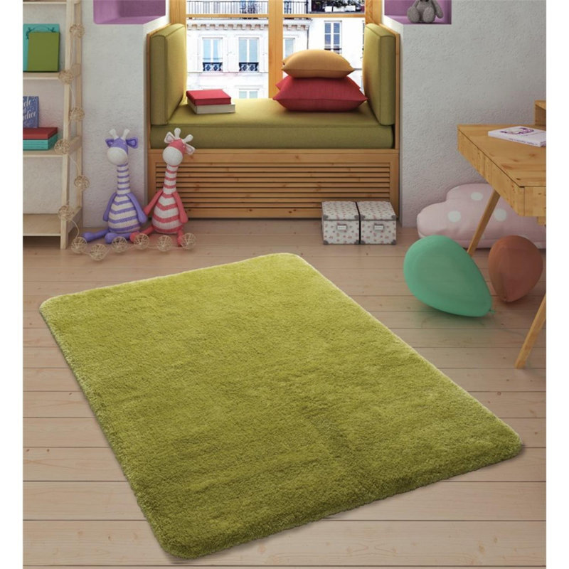 Tapis pour salle de bain McCallsburg, H 1,1 po x l 20 po x L 22 po, Vert