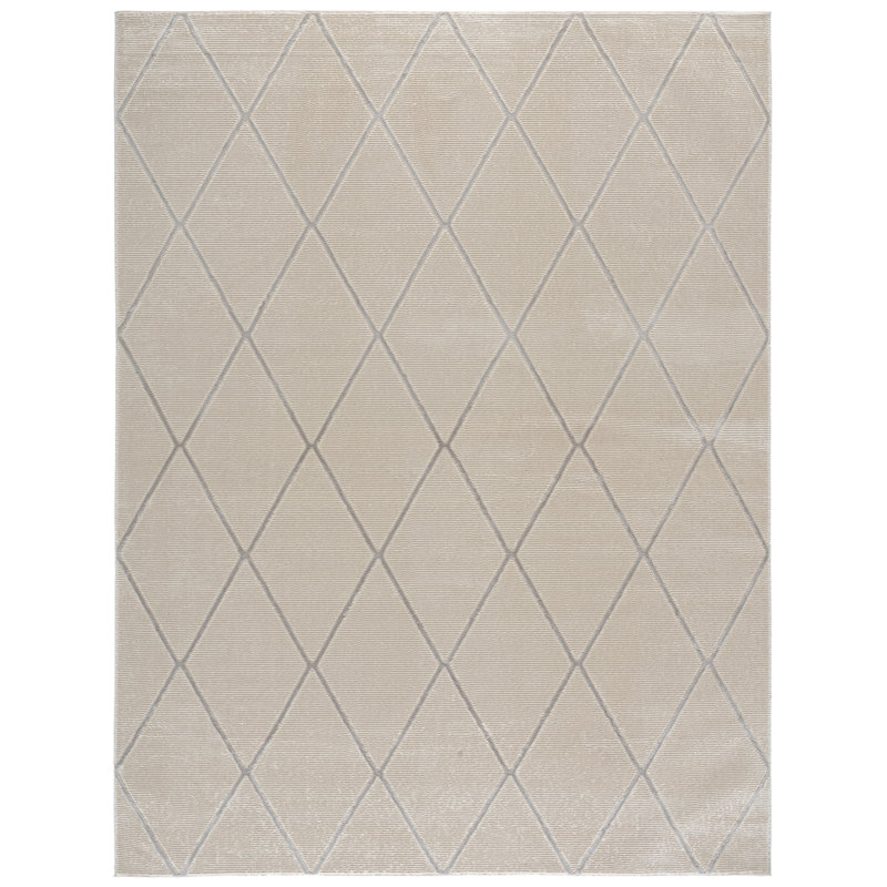 Jadayah Performance Geometric Rug, Rectangle 8' x 10'