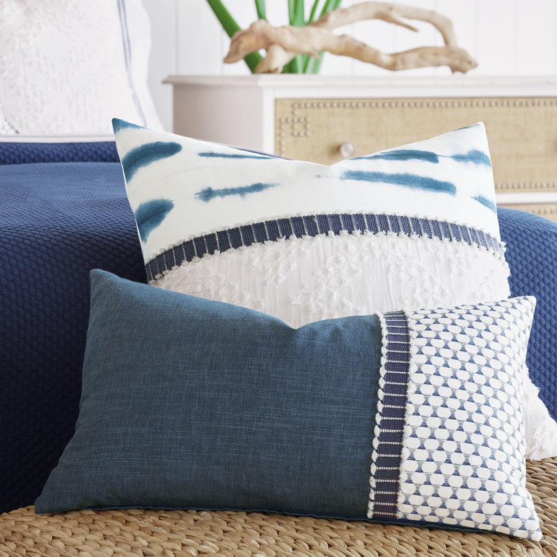 High Tide Square Pillow Cover & Insert
