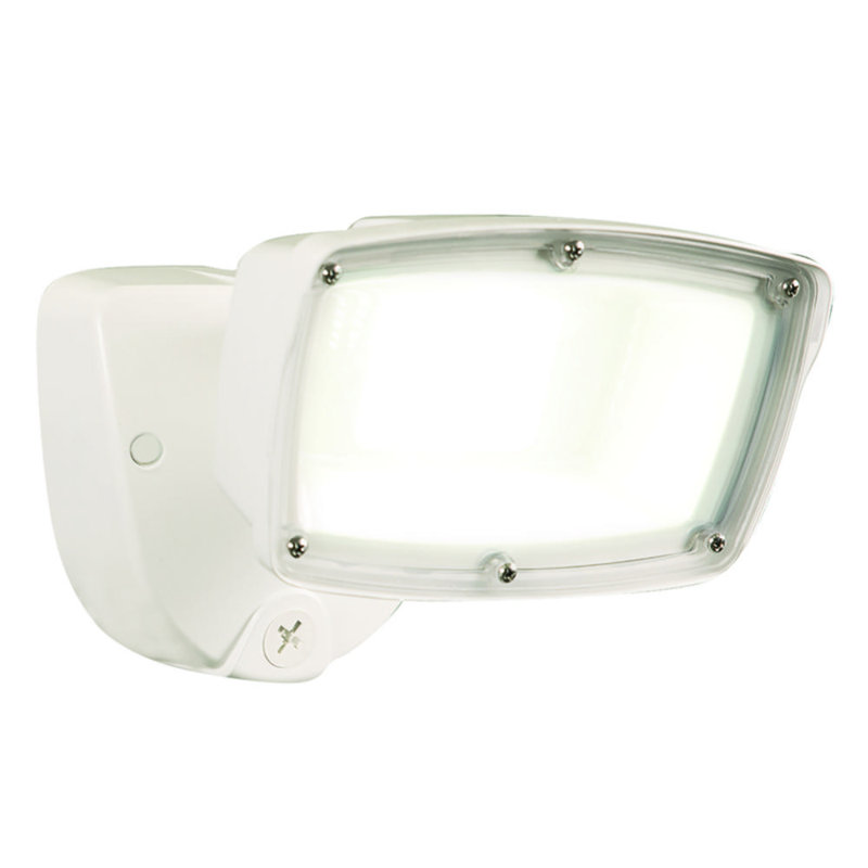 Halo White LED Hardwired Outdoor Security Floodlight
