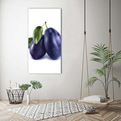 Plums - Wrapped Canvas Print