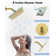 AquaSpa Dual-Function Tub Shower Faucet Set, Shower Trim Kit with Rain Shower Head and Valve