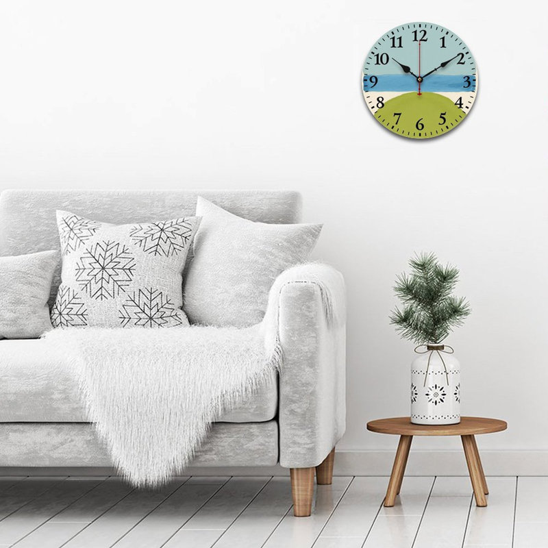Horloge murale 12 po x 12 po
