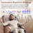 2025 4D Massage Chair for Full Body, Zero Gravity Recliner with Dual Mechanism, Extended SL-Track, Upgraded Foot Roller Massage with Waist and Shawl Heating, Music Sync with Hi-Fi Bluetooth Speaker-1437148456