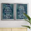 Galaxy Quote I - Ensemble de 2 encadrements d'art textuel sur toile-1484399-1484386