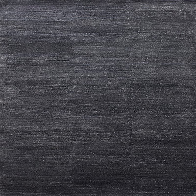 Tapis noir cuivre à motif abstrait