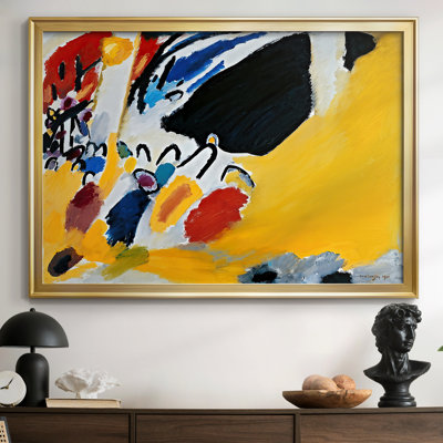 Impression III (concert) - Wassily Kandinsky - Toile tendue avec châssis encadré - 1911