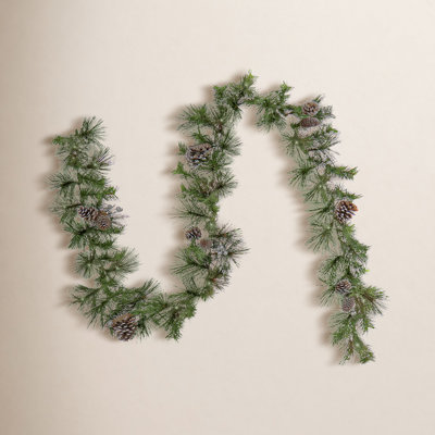 108" Pre-Lit Whitter Pine Garland