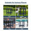 Rectangular Outdoor Side Table , 46cm cm W 35.5cm cm D-1433318431