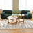 Modern Farmhouse Living Room Coffee Table Set, Stylish And Elegant Nesting Round Wooden Table,Side End Table Set For Living Room,Bedroom-1Pc End Table