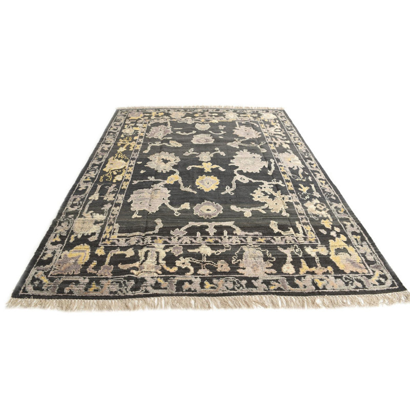 Tapis noir 8 x 10 8 po