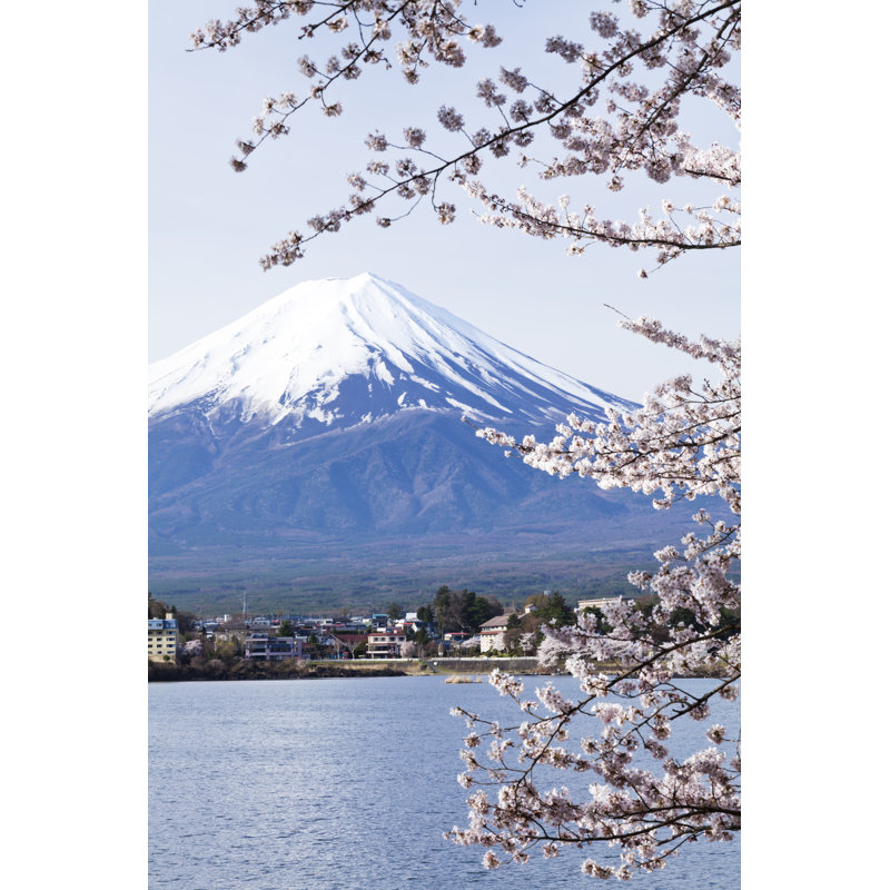 Mount Fuji by Ooyoo - Wrapped Canvas Print, 91cm H x 61cm W x 3.8cm D