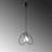 Adjustable Height Metal Body Single Pendant