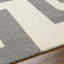 Rectangle Wingrove Hand Tufted Wool Area Rug in Gray/White-6577103