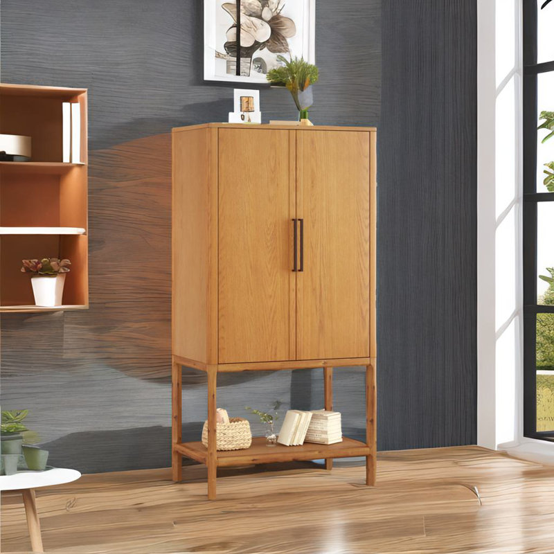 Cabinet With Multiple Storage Functions, Natural