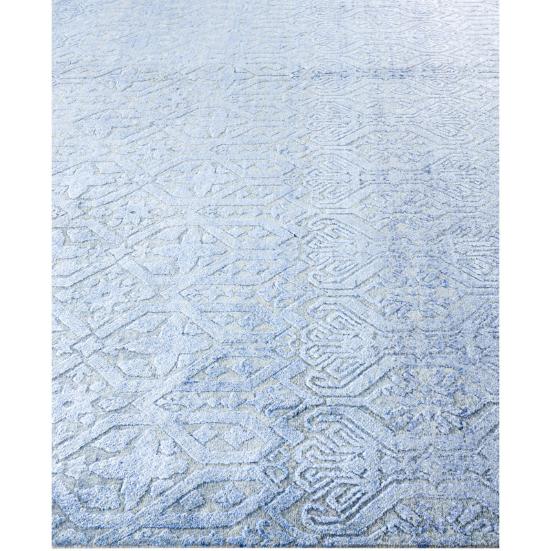 Overdyed One-of-a-Kind 9' 1" X 12' 3" Hand Knotted Area Rug