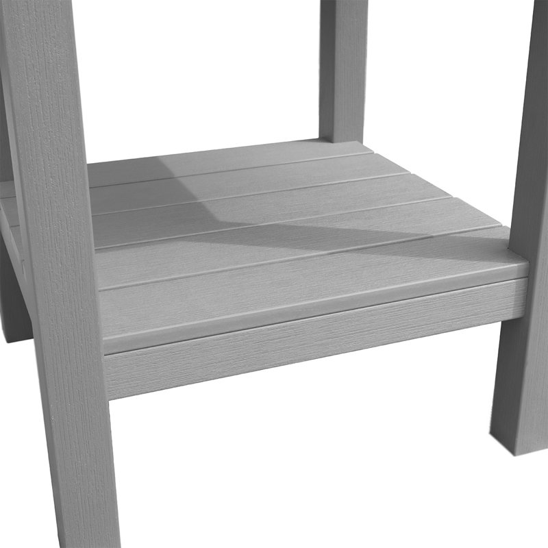 Tables de bout Drua Adirondack, Gris