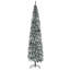 Arbre de Noël artificiel enneigé avec branches réalistes