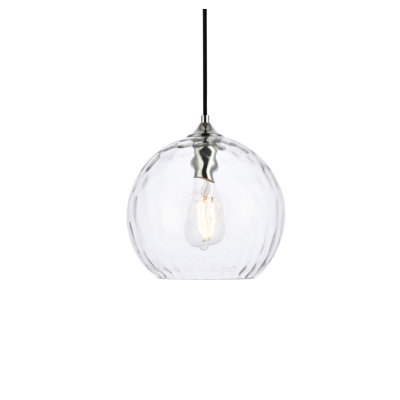 Luminaire suspendu sphère 1 lumière Douthit