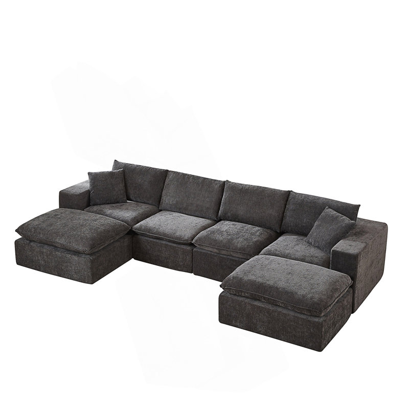 Canapé moderne en chenille
